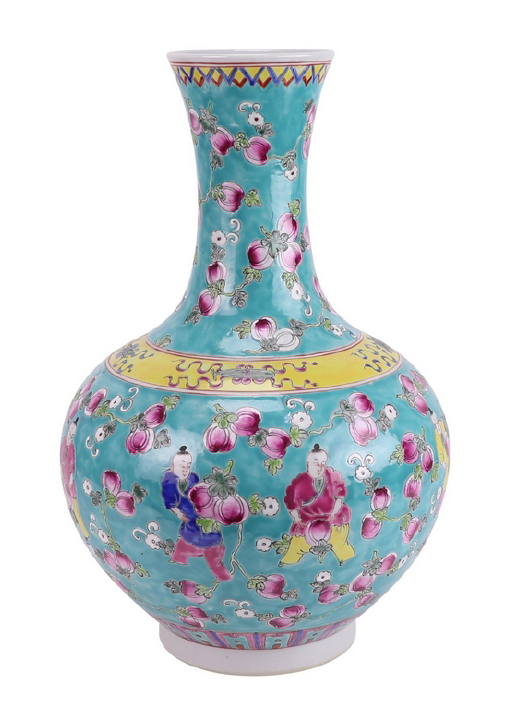 娘惹瓷器-花瓶1-RYZG21-B(H38xW24cm)